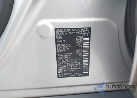 2019 Nissan Rogue Sv from USA, damaged, VIN KNMAT2MTXKP510443